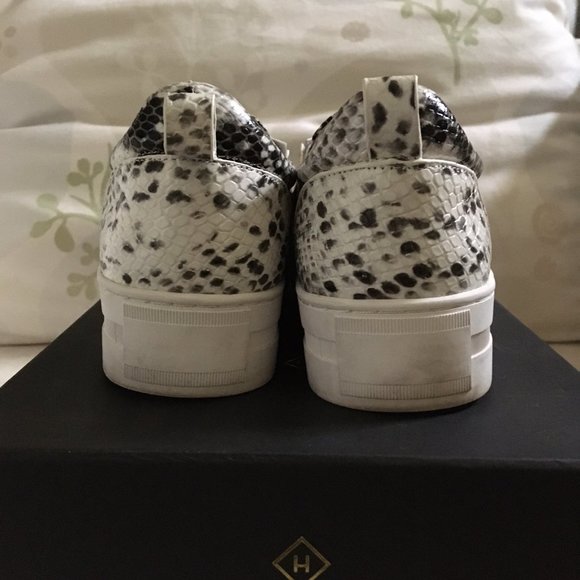 Halogen Blakely Platform Slip-on Sneaker Python Embossed - 7.5 - Picture 5 of 5